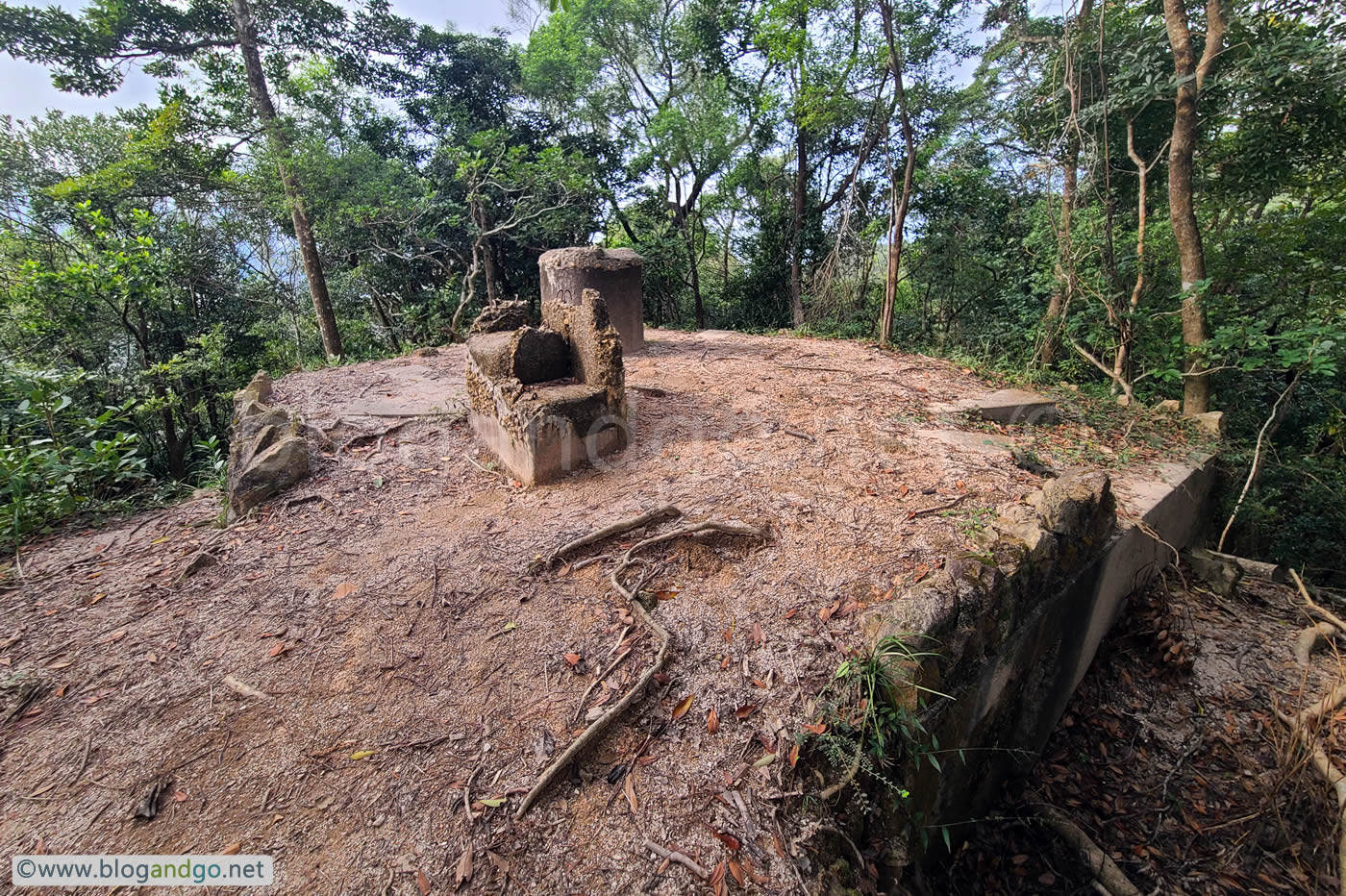War Time Trail - WNC Gap Station 5 - Top of PB2